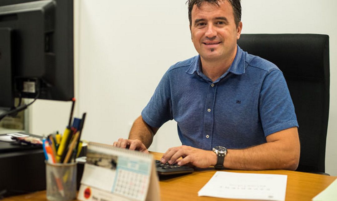 Gustavo Mascarell, alcalde del Real de Gandia Gustavo Mascarell, alcalde del Real de Gandia
