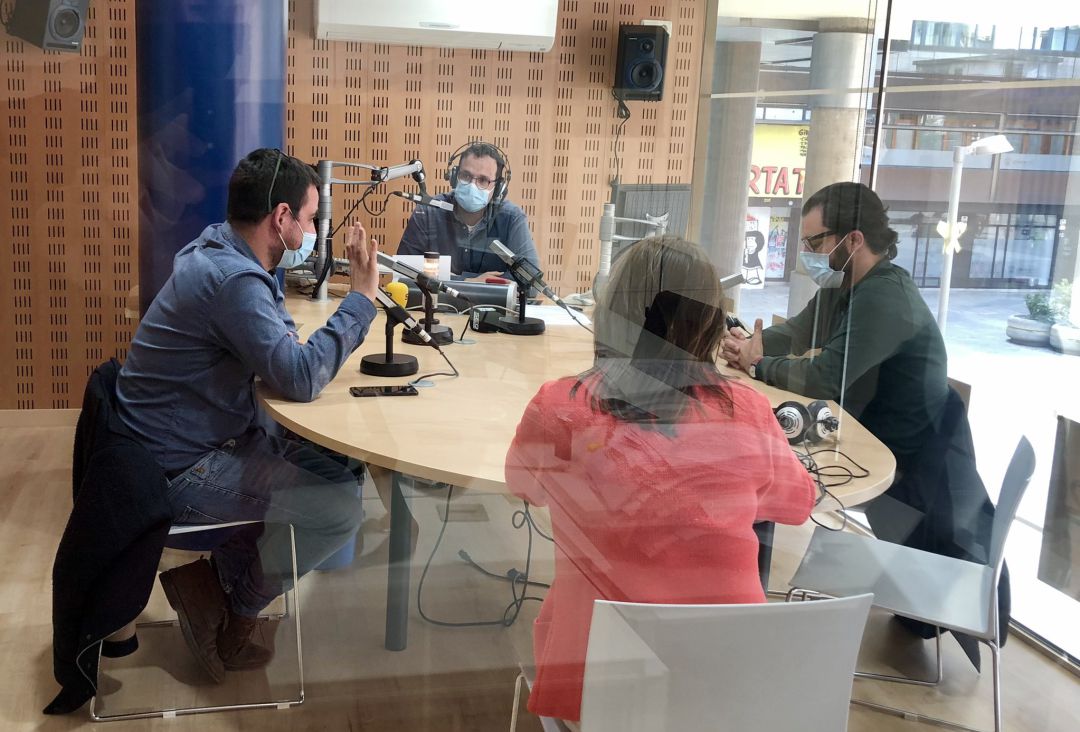 Un moment de la tertúlia a Soroll Un moment de la tertúlia a Soroll