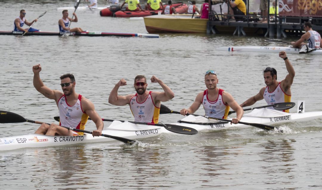 El k-4 que representará a España en Tokio El k-4 que representará a España en Tokio