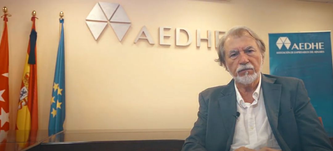 Jesús Martín Sanz, presidente de AEDHE. Jesús Martín Sanz, presidente de AEDHE.