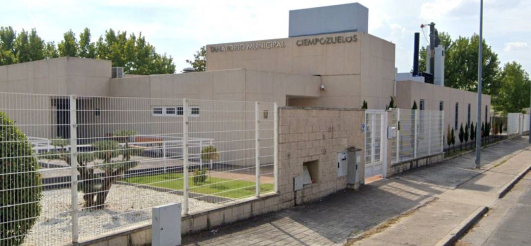 Fachada del Tanatorio Municipal de Ciempozuelos Fachada del Tanatorio Municipal de Ciempozuelos