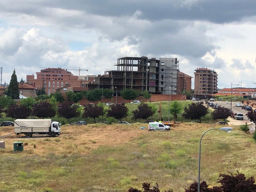 Terrenos de la nueva comisaría Terrenos de la nueva comisaría