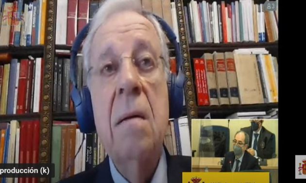 Jaime Ignacio del Burgo declara en el juicio por la supuesta caja B del PP. Jaime Ignacio del Burgo declara en el juicio por la supuesta caja B del PP.
