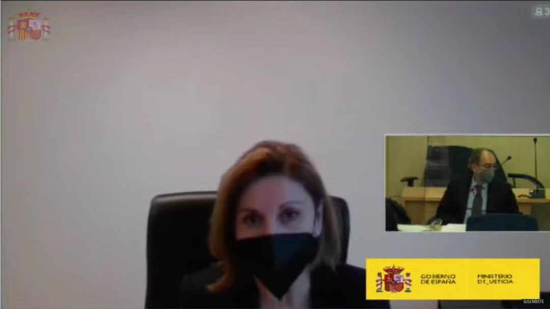 La declaración de María Dolores de Cospedal. La declaración de María Dolores de Cospedal.