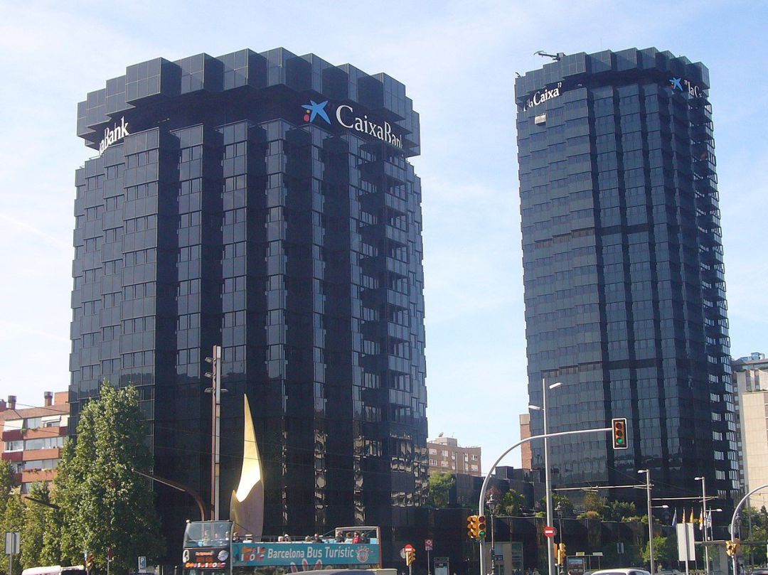 Sede de Caixabank en Barcelona Sede de Caixabank en Barcelona