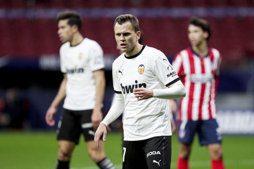 Cheryshev, ante el Atlético. Cheryshev, ante el Atlético.