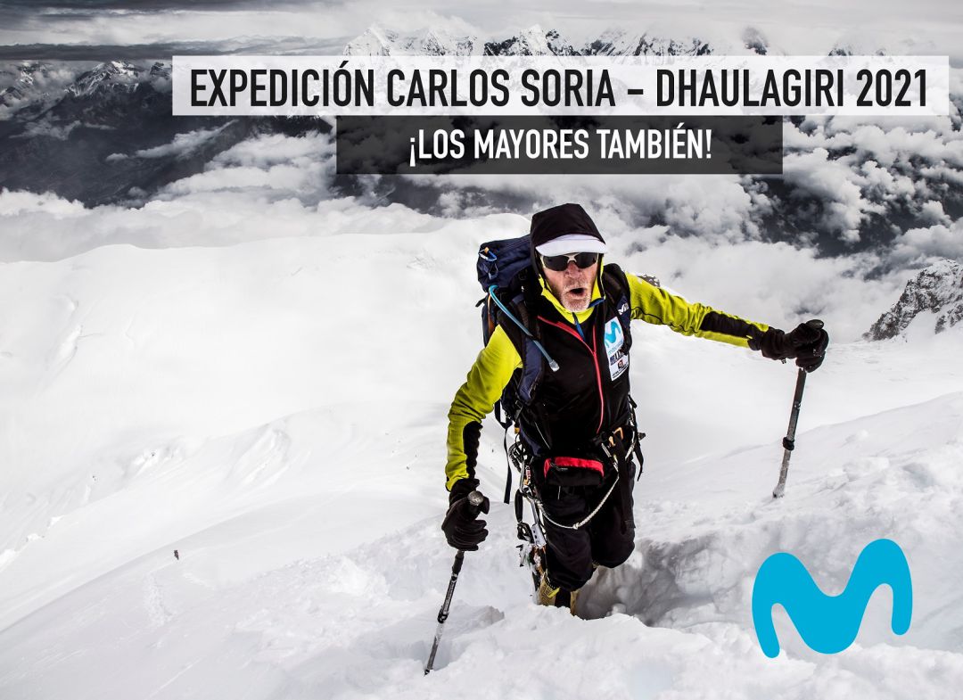 Carlos Soria partirá hacia el Dhaulagiri el 29 de Marzo Carlos Soria partirá hacia el Dhaulagiri el 29 de Marzo