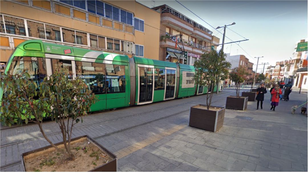 Imagen de la Calle Real de Parla, donde se produjo el suceso. Imagen de la Calle Real de Parla, donde se produjo el suceso.