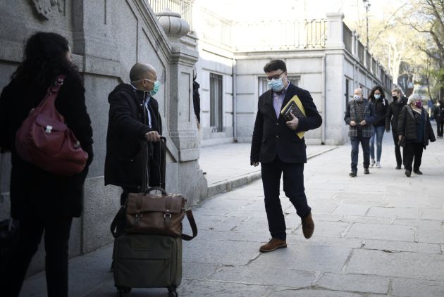 El diputado de ERC Joan Josep Nuet a su llegada al Tribunal Supremo, en Madrid (España), a 24 de marzo de 2021 El diputado de ERC Joan Josep Nuet a su llegada al Tribunal Supremo, en Madrid (España), a 24 de marzo de 2021