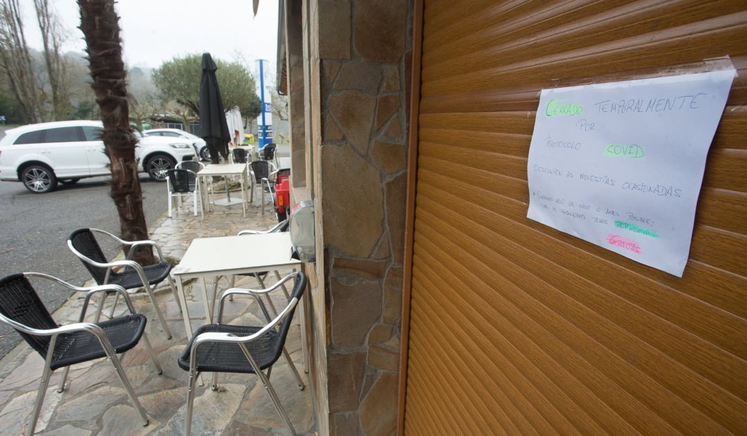 Restaurante cerrado debido a las restricciones Covid. Restaurante cerrado debido a las restricciones Covid.