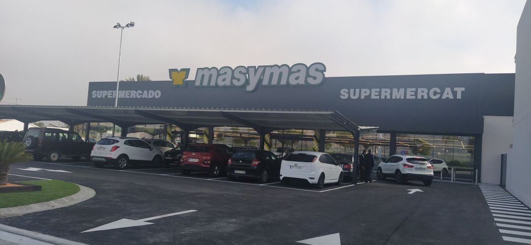 Nuevo supermercado en El Verger. Nuevo supermercado en El Verger.