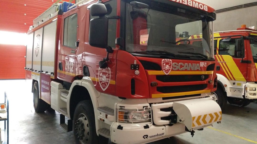 Los bomberos de Salamanca también participaron en el control del suceso Los bomberos de Salamanca también participaron en el control del suceso