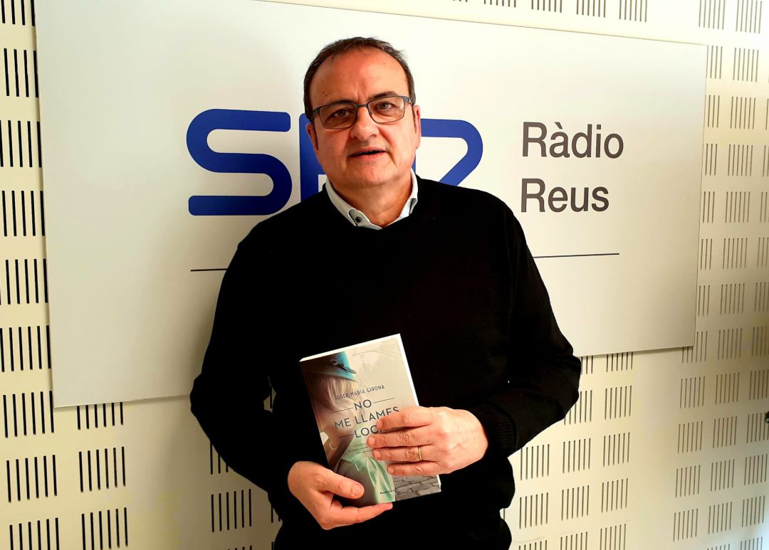 Josep Ma Girona als estudis de Ràdio Reus Josep Ma Girona als estudis de Ràdio Reus