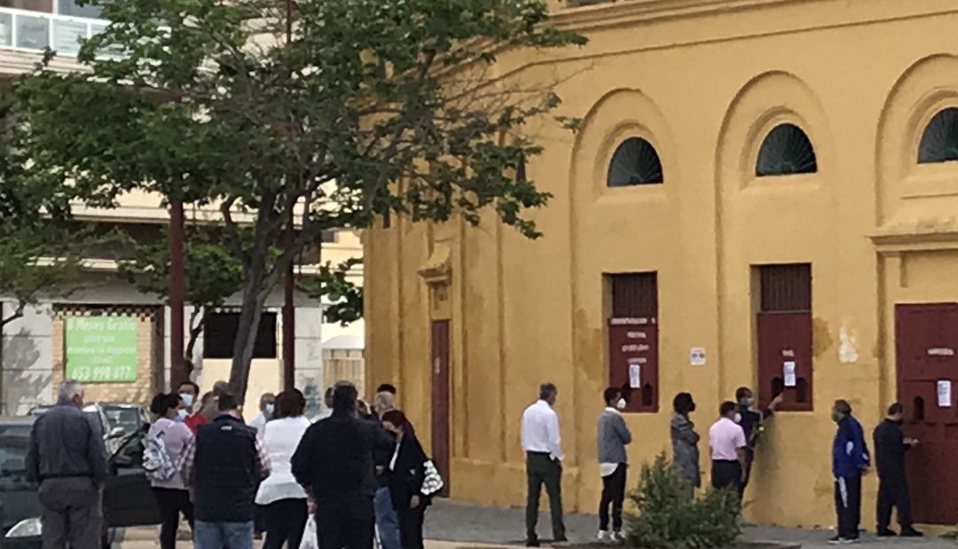 Imagen de las taquillas de la plaza de Toros de Jerez este lunes Imagen de las taquillas de la plaza de Toros de Jerez este lunes