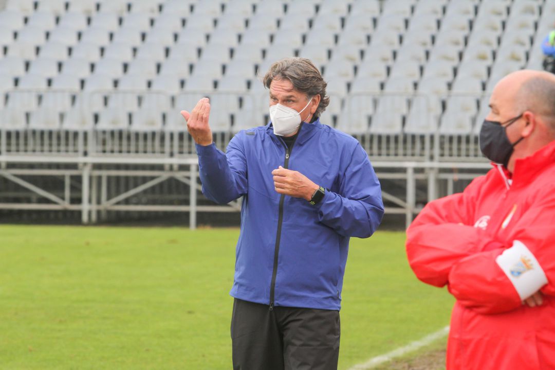 Esteban Vigo entrenador del Xerez CD Esteban Vigo entrenador del Xerez CD