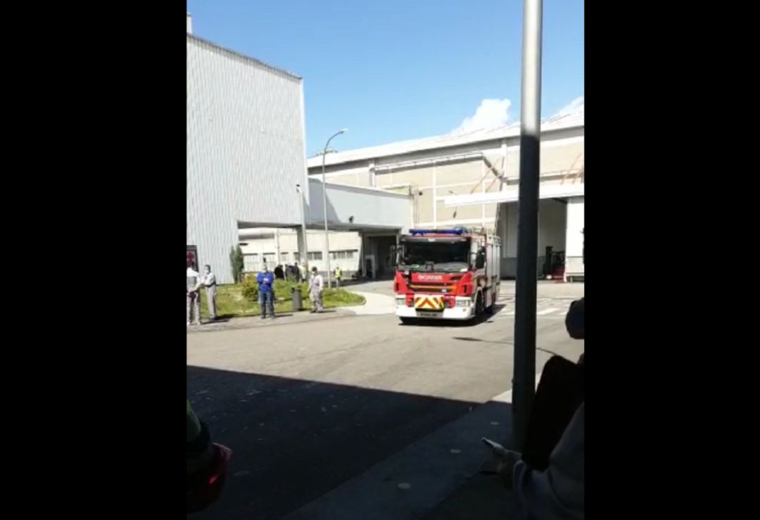 Un camión de bomberos, hoy en Stellantis. Un camión de bomberos, hoy en Stellantis.