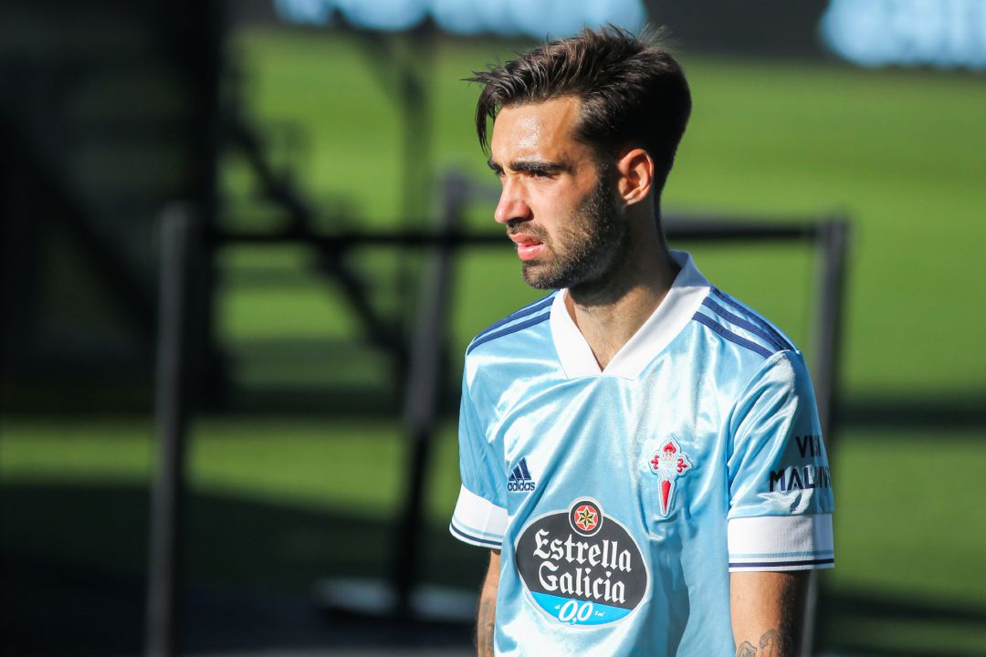 Brais Méndez en Balaídos Brais Méndez en Balaídos
