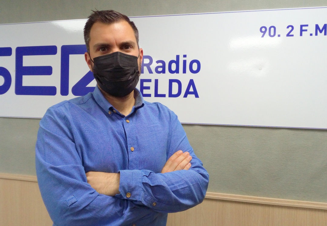 Javier Rivera, concejal de EU Elda Javier Rivera, concejal de EU Elda