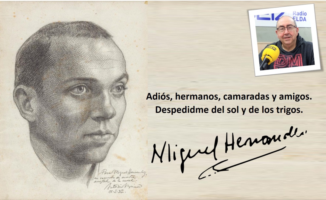 José Manuel Guardia: "Muchos años después de su muerte, siguen existiendo personas a quienes la figura y la obra de Miguel Hernández les resultan incómodas" José Manuel Guardia: "Muchos años después de su muerte, siguen existiendo personas a quienes la figura y la obra de Miguel Hernández les resultan incómodas"