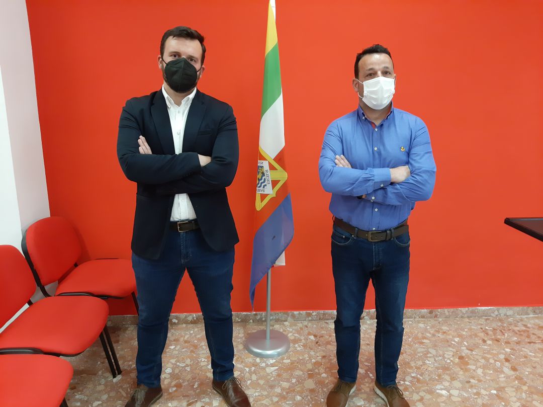 Rafael Sampedro y Javier Perales. Rafael Sampedro y Javier Perales.