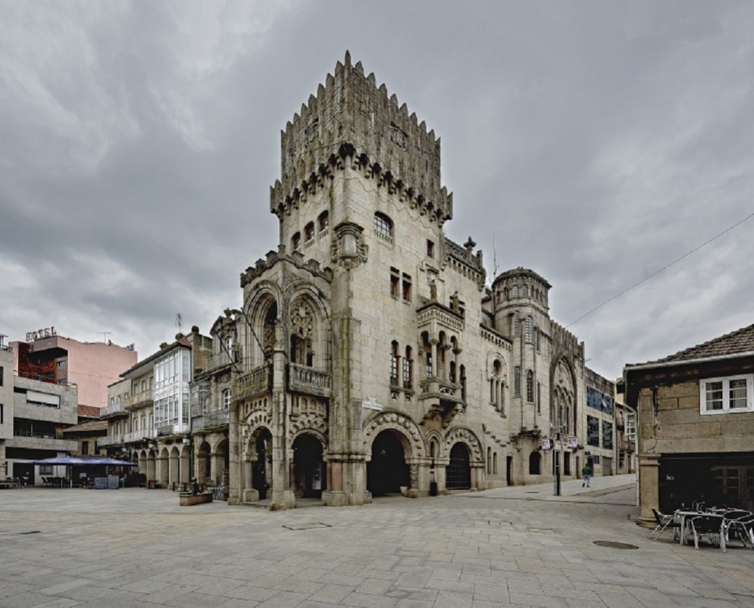 Casa consistorial de O Porriño. Casa consistorial de O Porriño.