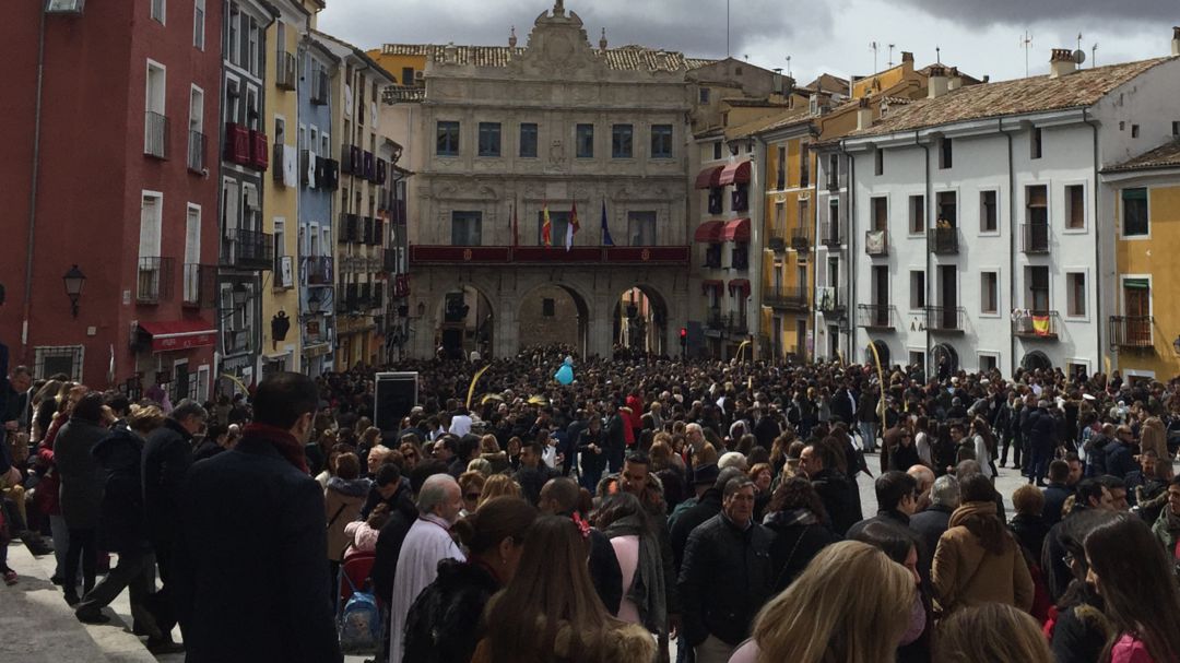 Foto de archivo del Domingo de Ramos de 2019 Foto de archivo del Domingo de Ramos de 2019
