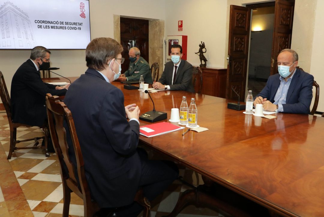 Reunión de seguridad para medidas de vigilancia por la Semana Santa en la Comunidad Valenciana Reunión de seguridad para medidas de vigilancia por la Semana Santa en la Comunidad Valenciana