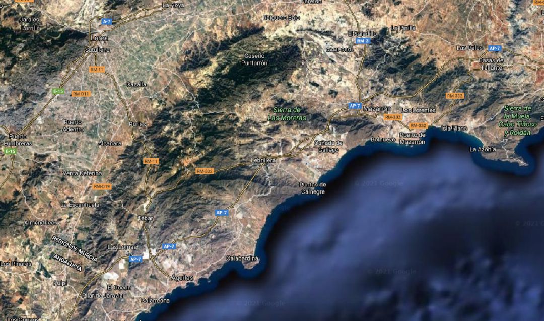 Costa de Mazarrón y Águilas Costa de Mazarrón y Águilas