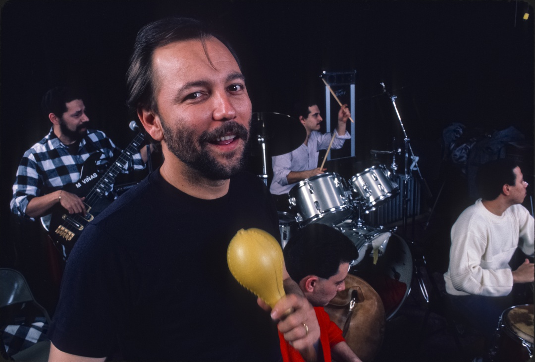 Rubén Blades antes de un concierto en Nueva York en los años ochenta Rubén Blades antes de un concierto en Nueva York en los años ochenta