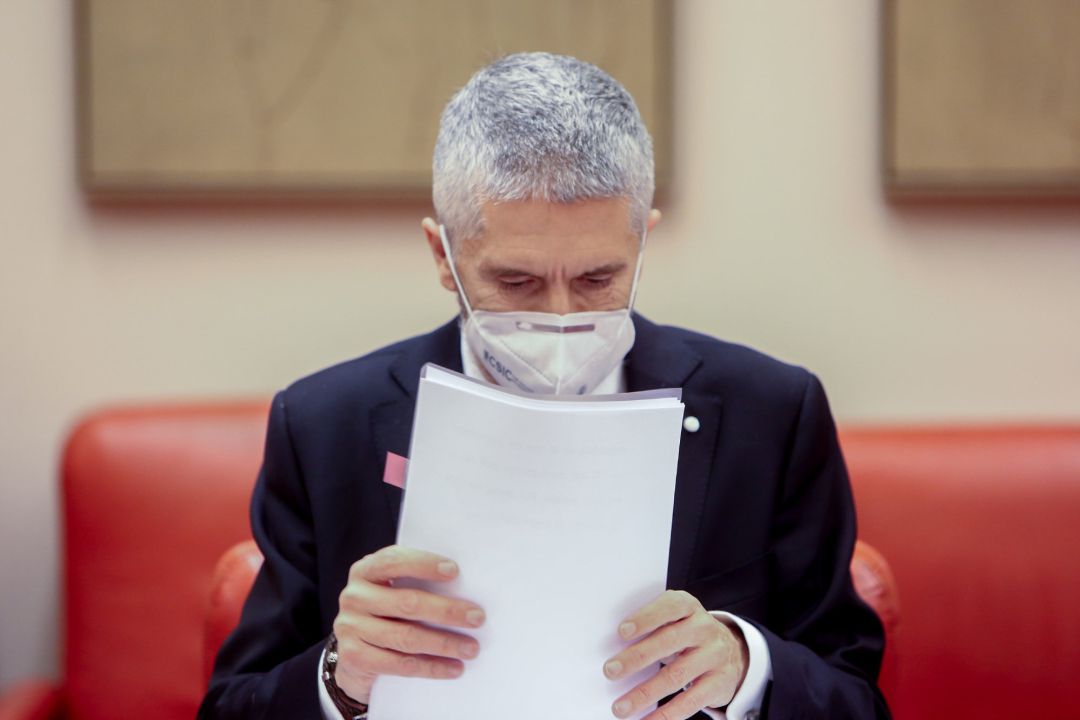 El ministro del Interior, Fernando Grande-Marlaska. El ministro del Interior, Fernando Grande-Marlaska.