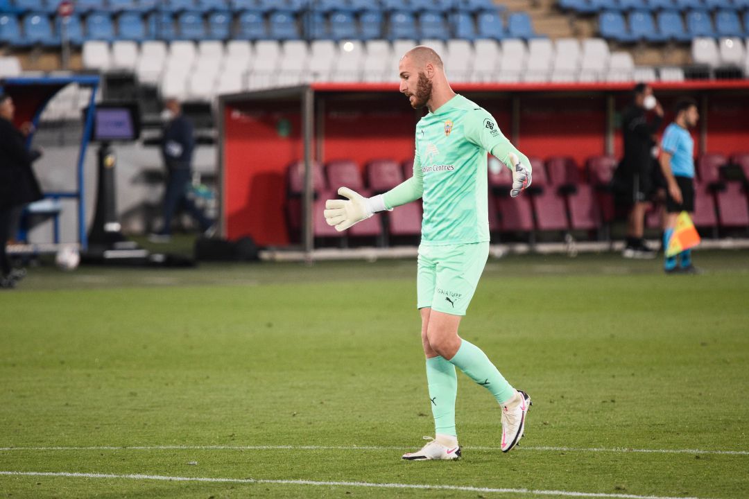 Giorgi Makaridze en el fatídico partido ante el Leganés. Giorgi Makaridze en el fatídico partido ante el Leganés.