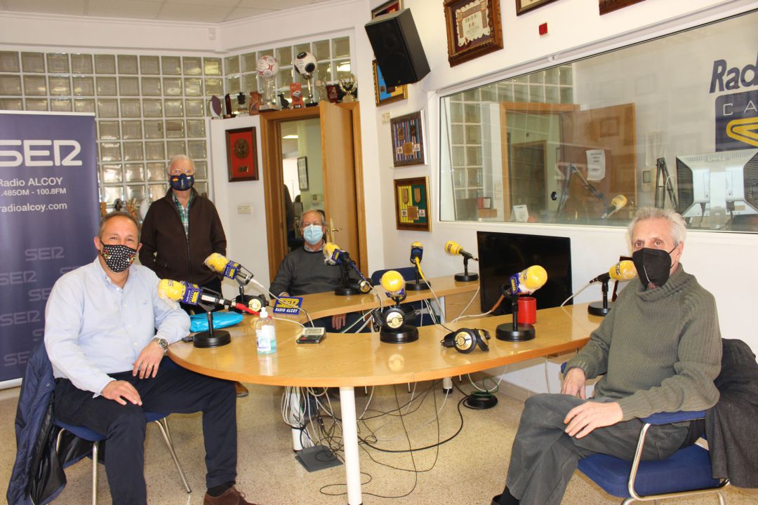 Manolo Solbes Arjona, Luis Sanus, Jorge Cerdá Gironés y Paco Aznar Manolo Solbes Arjona, Luis Sanus, Jorge Cerdá Gironés y Paco Aznar