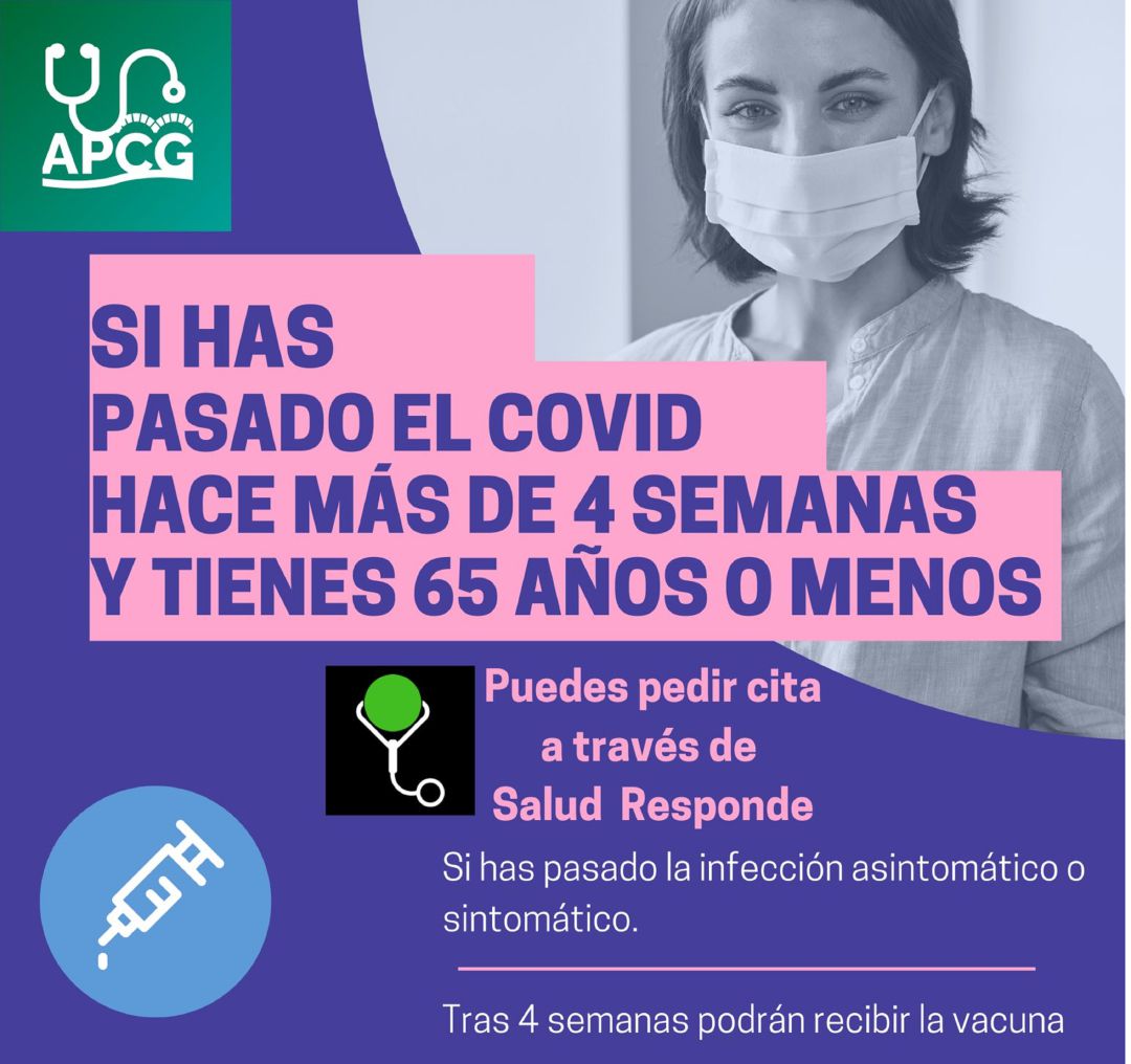 Comienza la campaña de vacunación para las personas que hayan sufrido coronavirus y aún no tengan ninguna vacuna Comienza la campaña de vacunación para las personas que hayan sufrido coronavirus y aún no tengan ninguna vacuna