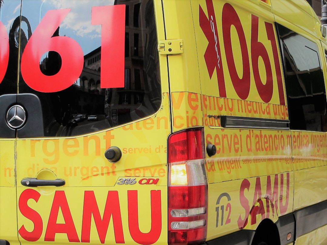 Archivo - Una ambulancia del SAMU 061. Archivo - Una ambulancia del SAMU 061.