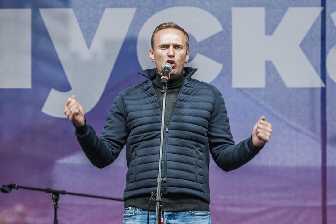 Alexéi Navalni en una manifestación (Archivo) Alexéi Navalni en una manifestación (Archivo)