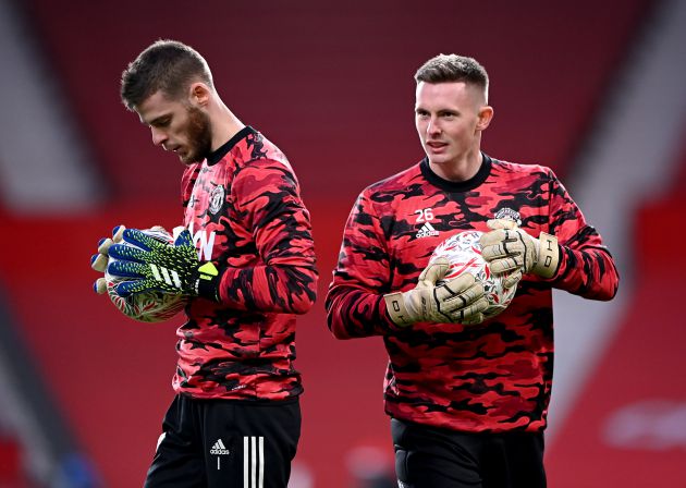 David de Gea y Dean Henderson entrenan con el Manchester United David de Gea y Dean Henderson entrenan con el Manchester United