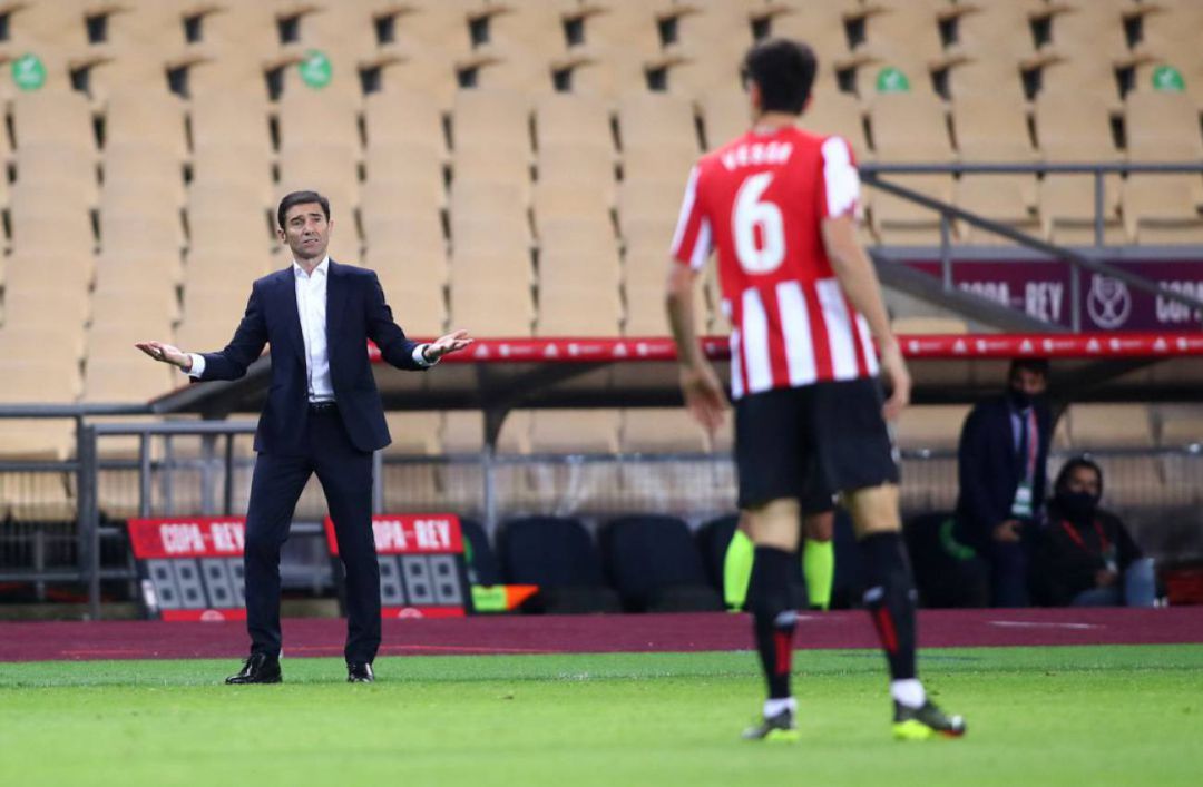 Marcelino García Toral, en el área técnica de La Cartuja Marcelino García Toral, en el área técnica de La Cartuja