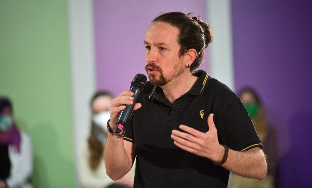 El candidato de Unidas Podemos a las elecciones de Madrid, Pablo Iglesias. El candidato de Unidas Podemos a las elecciones de Madrid, Pablo Iglesias.