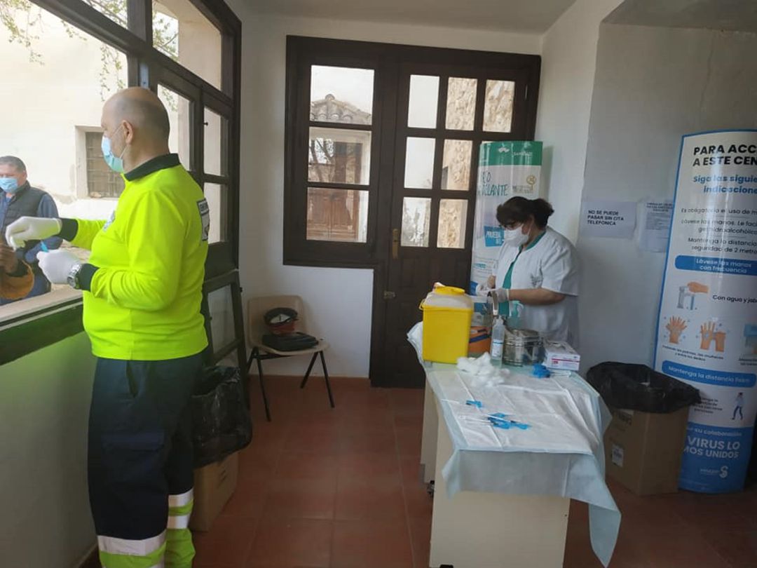 Momento de la vacunación Momento de la vacunación
