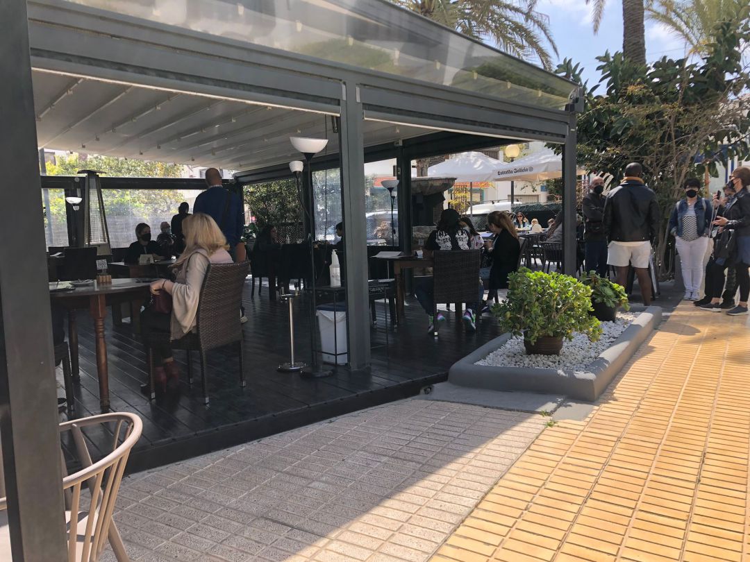 Imagen de un restaurante en Formentera este puente festivo Imagen de un restaurante en Formentera este puente festivo