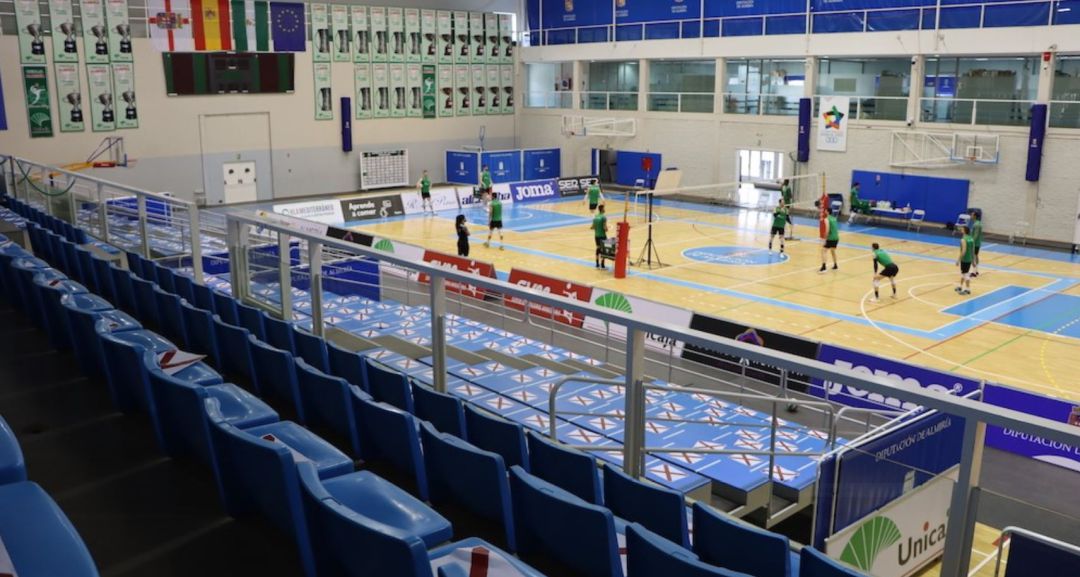 Los jugadores del Unicaja Almería no compitieron ante Teruel. Los jugadores del Unicaja Almería no compitieron ante Teruel.