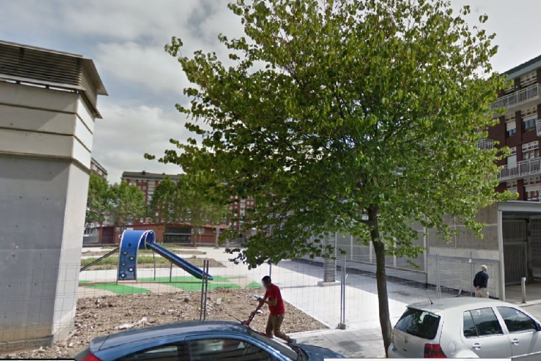La intervención policial se produjo en una vivienda del barrio de Txagorritxu La intervención policial se produjo en una vivienda del barrio de Txagorritxu