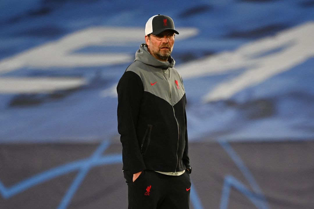 Jurgen Klopp, en el Di Stéfano durante el partido contra el Real Madrid. Jurgen Klopp, en el Di Stéfano durante el partido contra el Real Madrid.