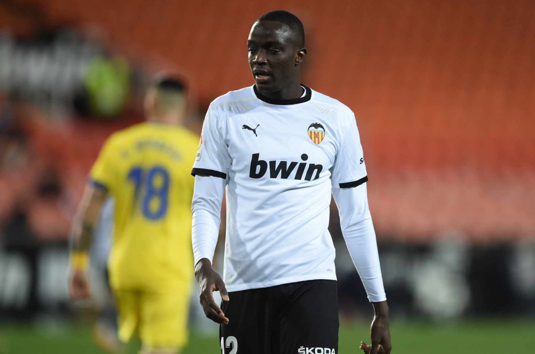 Diakhaby, en el partido entre el Cádiz y el Valencia. Diakhaby, en el partido entre el Cádiz y el Valencia.