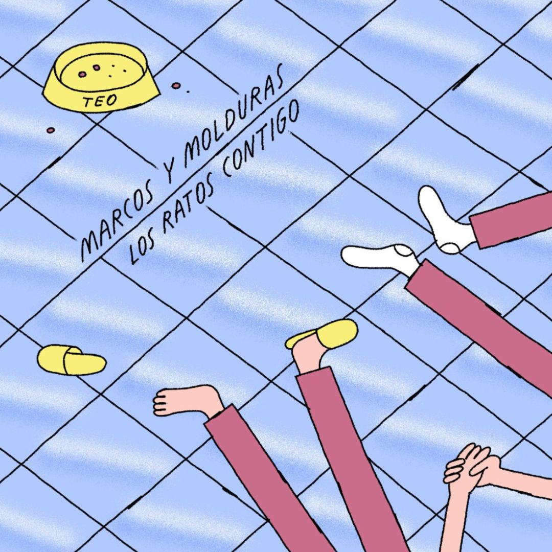 Portada del single de Marcos y Molduras que reseñamos en este artículo Portada del single de Marcos y Molduras que reseñamos en este artículo