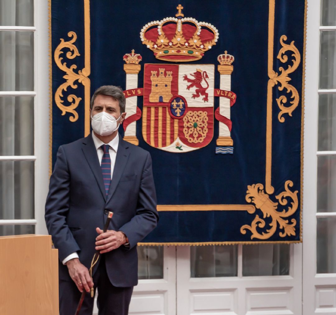 Pedro Fernández en el acto de su toma de posesión en Sevilla como delegado del Gobierno central en Andalucía Pedro Fernández en el acto de su toma de posesión en Sevilla como delegado del Gobierno central en Andalucía