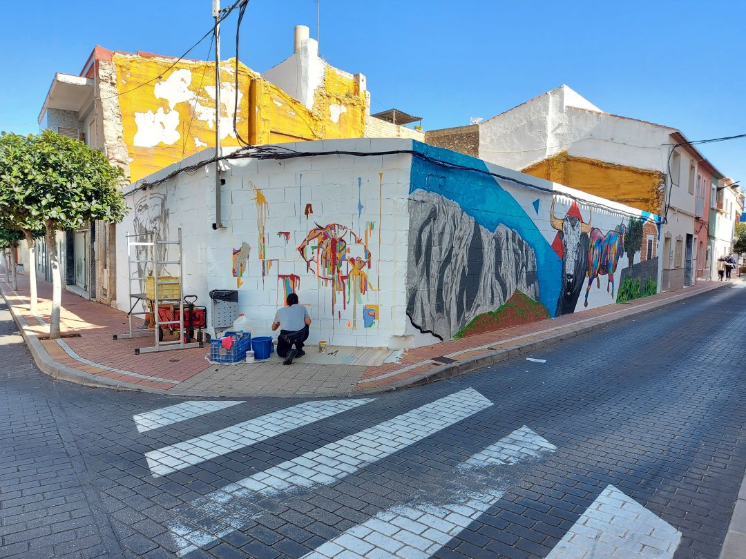 El arte urbano toma las calles de Ondara El arte urbano toma las calles de Ondara