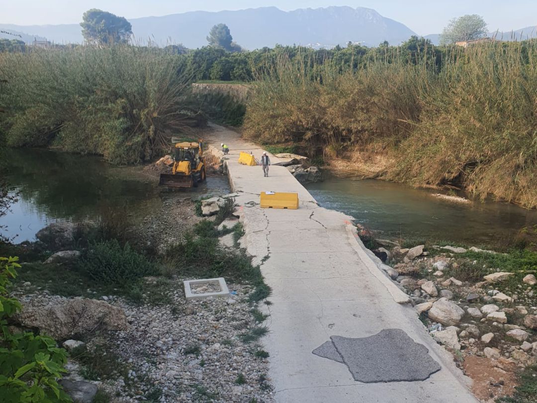 Pas de Xàtiva en el río Serpis Pas de Xàtiva en el río Serpis