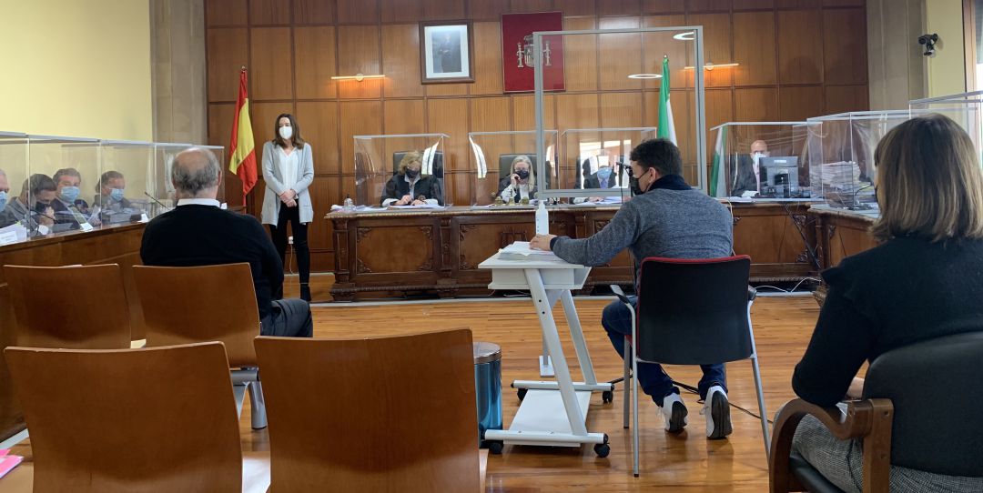 El acusado Luis Gregorio González, gerente de Matinsreg, durante su declaración ante el Tribunal. El acusado Luis Gregorio González, gerente de Matinsreg, durante su declaración ante el Tribunal.