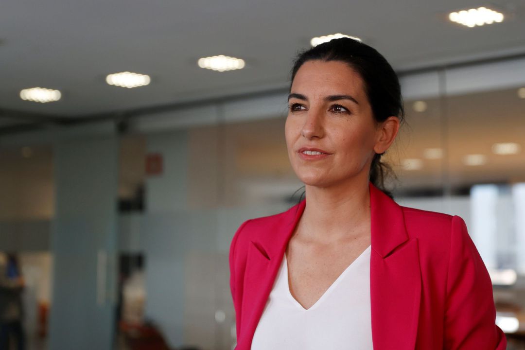 La candidata de Vox a la Presidencia de la Comunidad de Madrid, Rocío Monasterio. La candidata de Vox a la Presidencia de la Comunidad de Madrid, Rocío Monasterio.